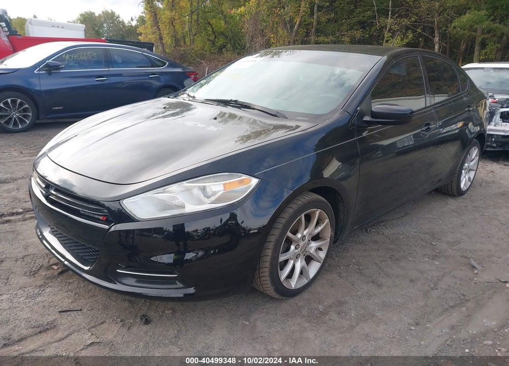 2013 DODGE DART SXT VIN: 1C3CDFBA6DD100813