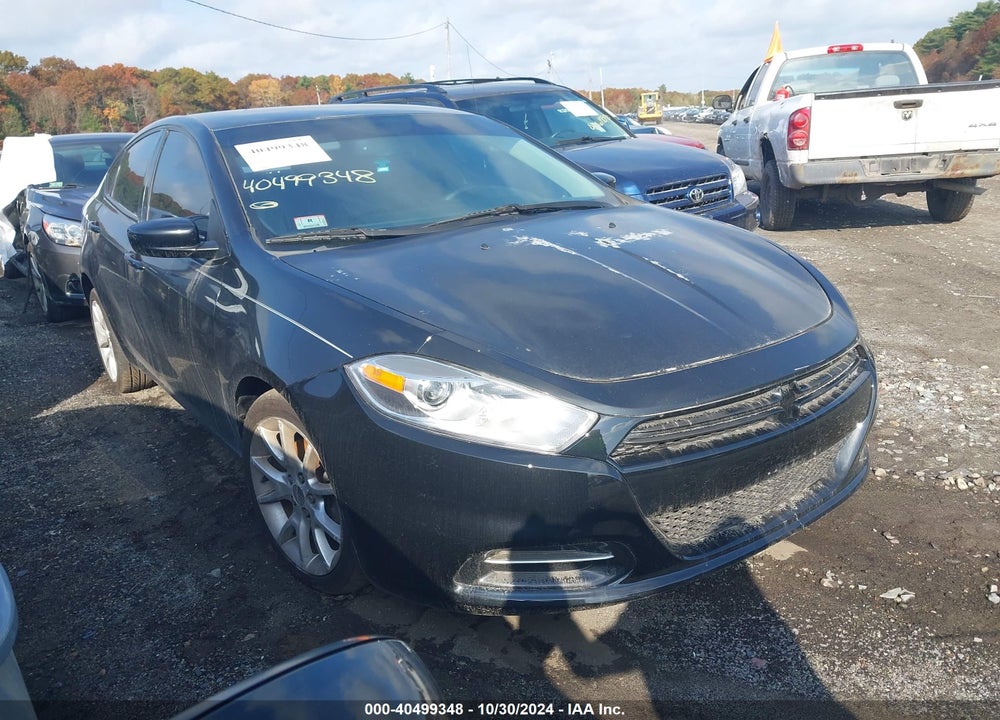 2013 DODGE DART SXT VIN: 1C3CDFBA6DD100813