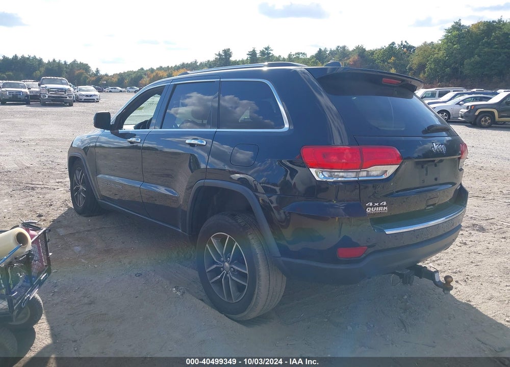 2017 JEEP GRAND CHEROKEE LIMITED 4X4 VIN: 1C4RJFBG0HC658221