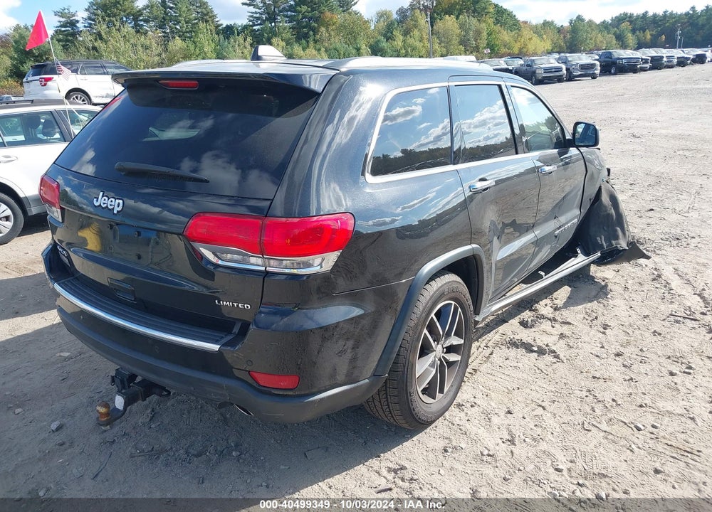 2017 JEEP GRAND CHEROKEE LIMITED 4X4 VIN: 1C4RJFBG0HC658221