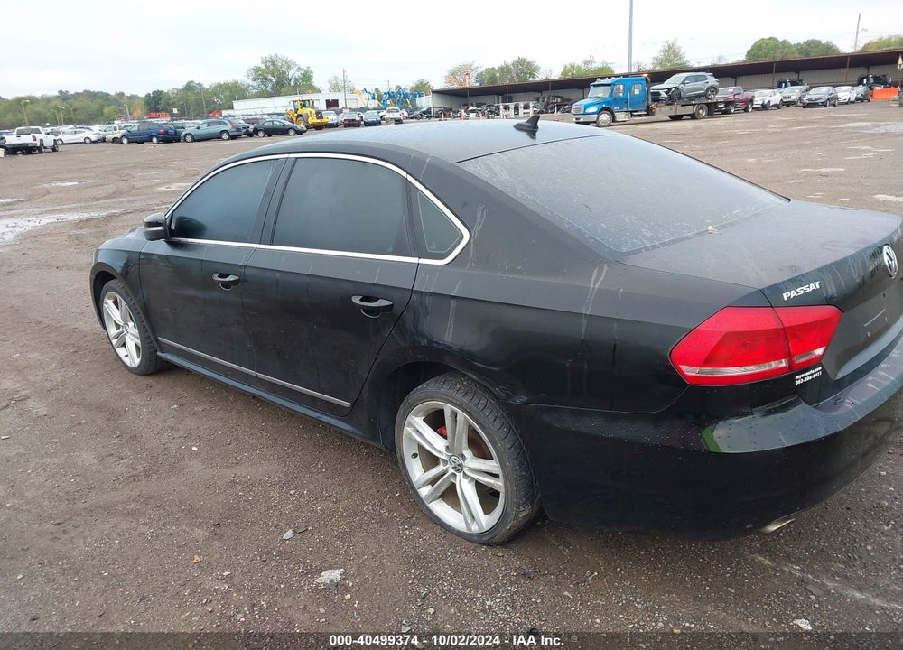 2013 VOLKSWAGEN PASSAT 2.0L TDI SE VIN: 1VWBN7A38DC009848