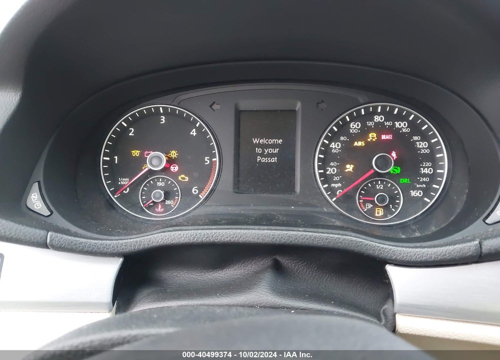 2013 VOLKSWAGEN PASSAT 2.0L TDI SE VIN: 1VWBN7A38DC009848