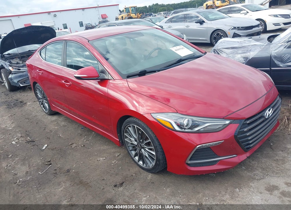 2017 HYUNDAI ELANTRA SPORT VIN: KMHD04LB9HU361927
