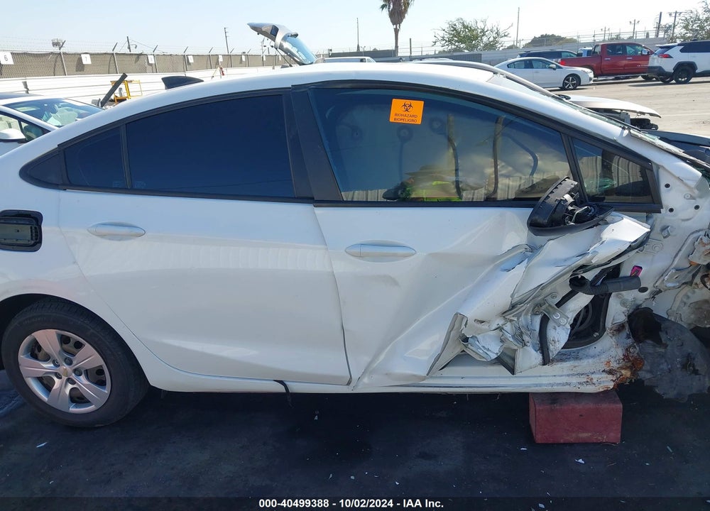 2017 CHEVROLET CRUZE LS AUTO VIN: 3G1BC5SM4HS563014