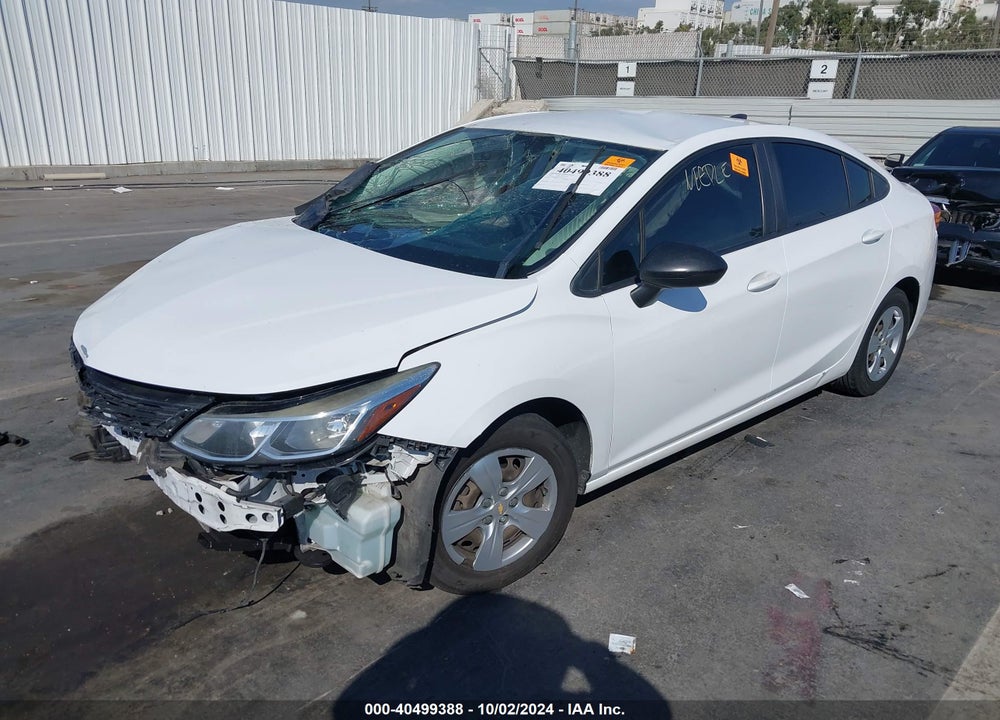 2017 CHEVROLET CRUZE LS AUTO VIN: 3G1BC5SM4HS563014