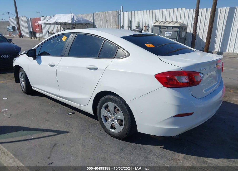 2017 CHEVROLET CRUZE LS AUTO VIN: 3G1BC5SM4HS563014