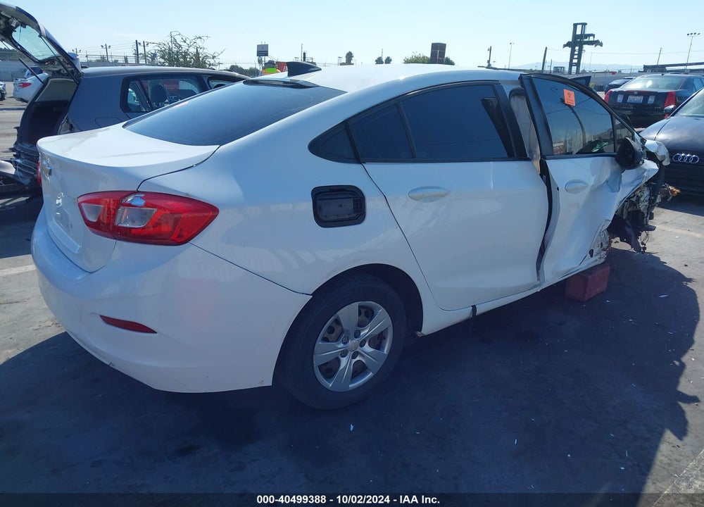 2017 CHEVROLET CRUZE LS AUTO VIN: 3G1BC5SM4HS563014