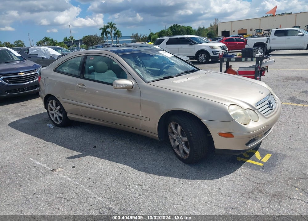 2004 MERCEDES-BENZ C 230 KOMPRESSOR SPORT VIN: WDBRN40J04A592703