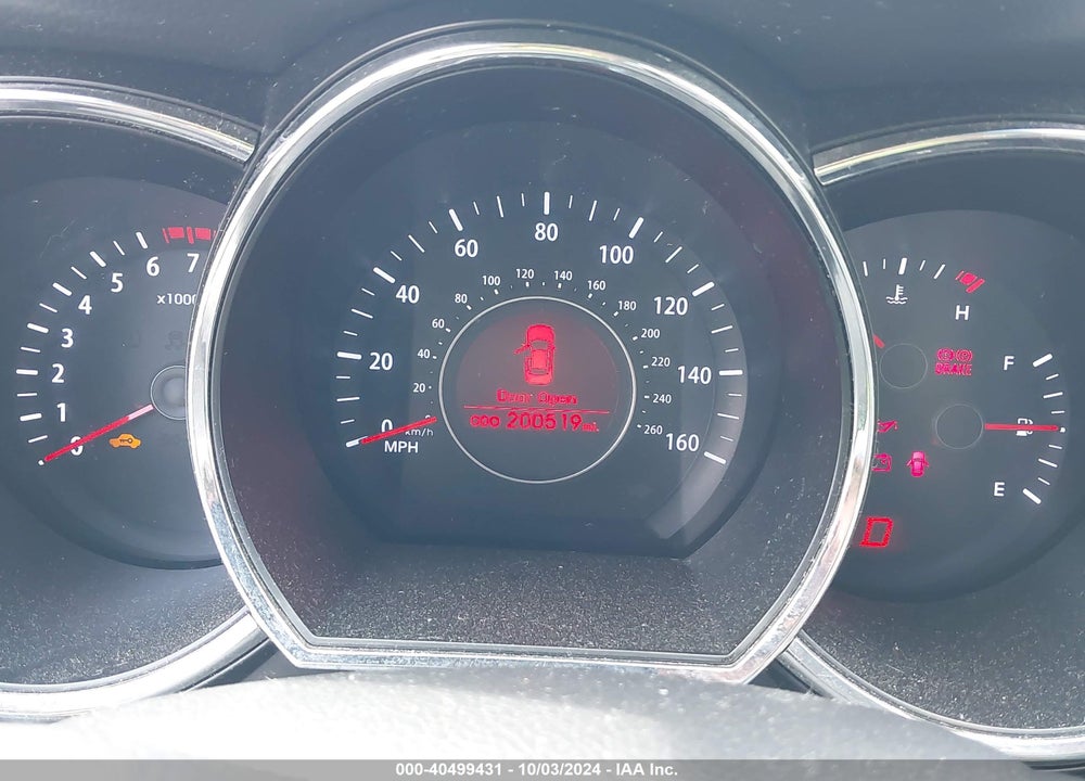 2011 KIA OPTIMA EX VIN: KNAGN4A79B5047968