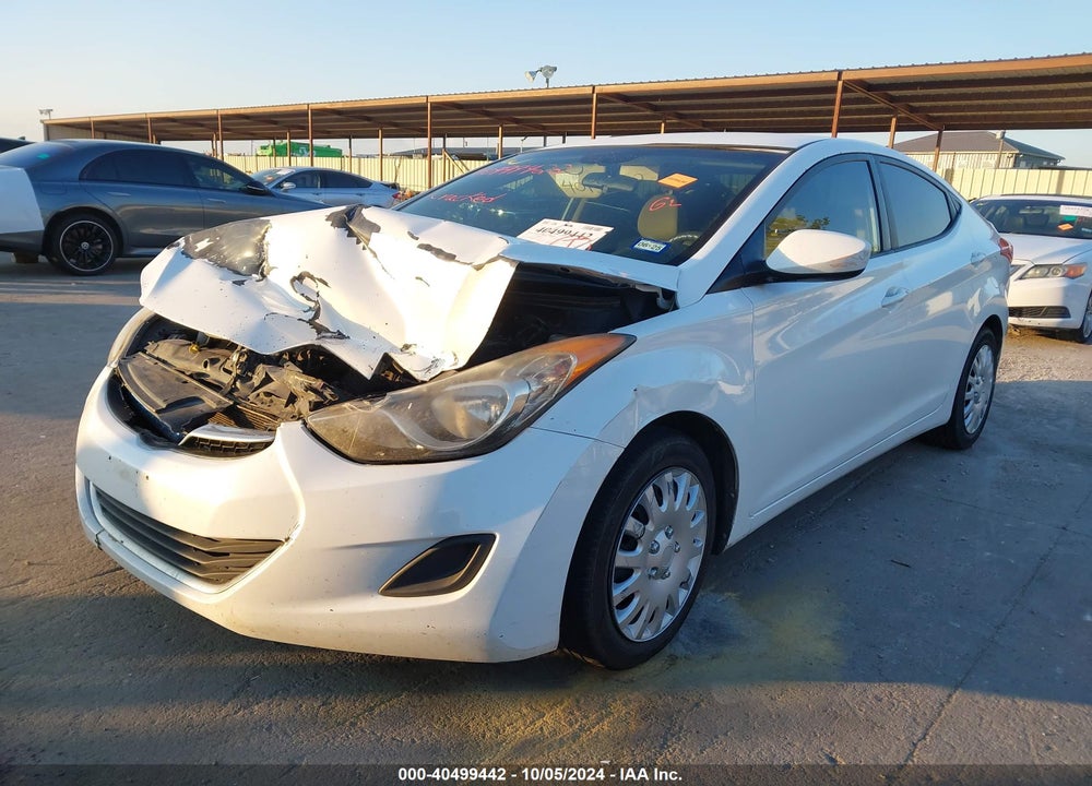 2011 HYUNDAI ELANTRA GLS VIN: 5NPDH4AEXBH025733