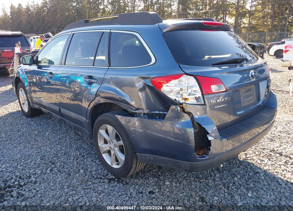 2013 SUBARU OUTBACK 2.5I PREMIUM VIN: 4S4BRBGCXD3287745