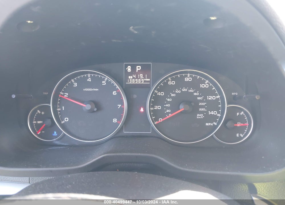 2013 SUBARU OUTBACK 2.5I PREMIUM VIN: 4S4BRBGCXD3287745
