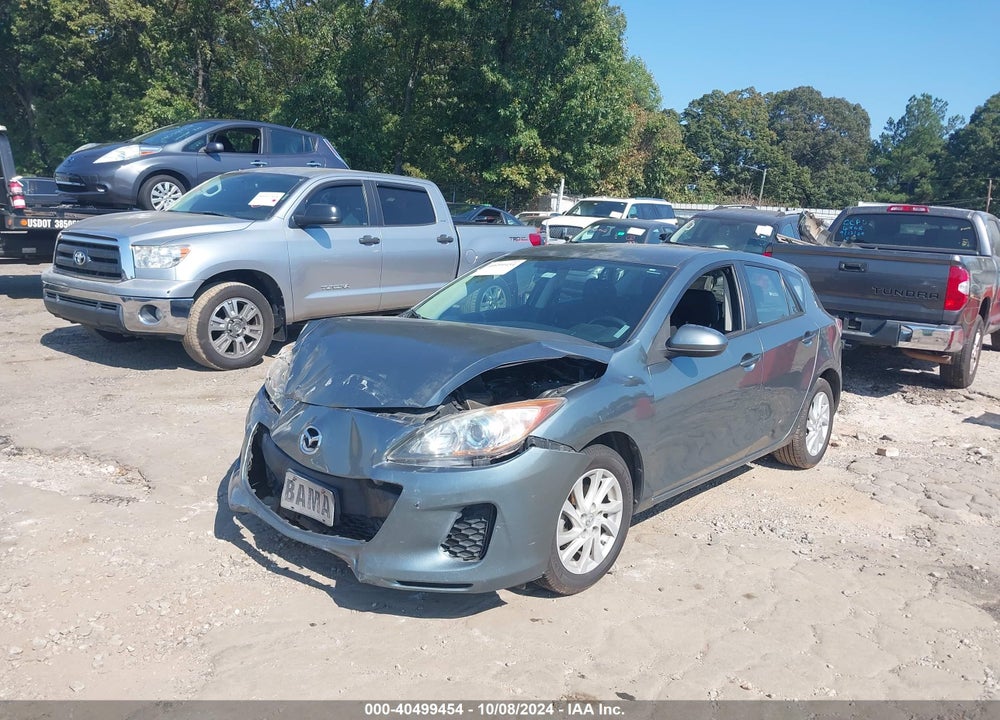 2012 MAZDA 3 I TOURING VIN: JM1BL1L83C1642038