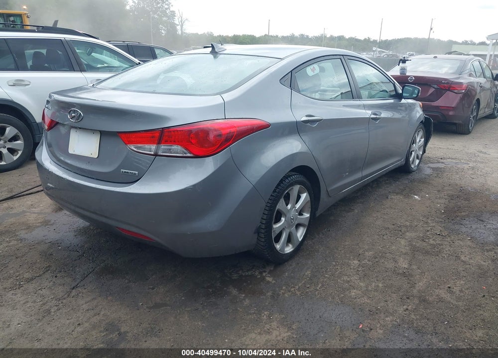 2013 HYUNDAI ELANTRA LIMITED VIN: KMHDH4AE4DU740673