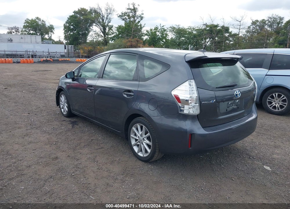 2012 TOYOTA PRIUS V FIVE VIN: JTDZN3EU7C3126025
