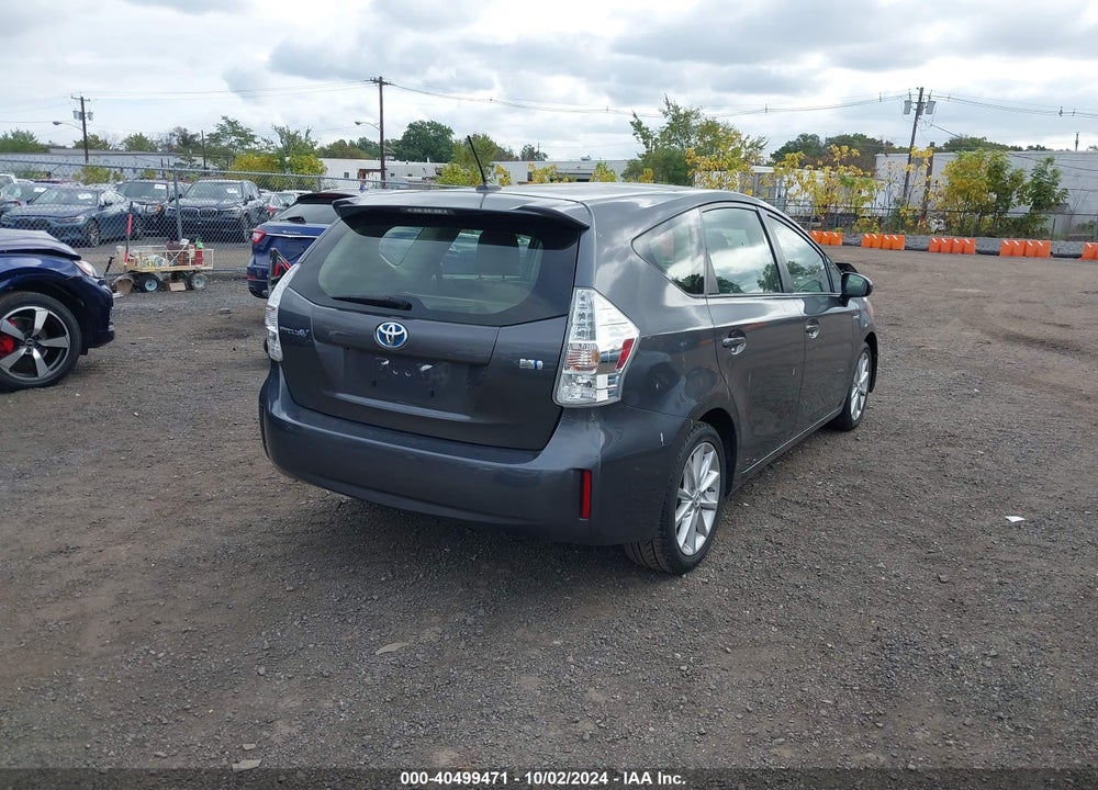 2012 TOYOTA PRIUS V FIVE VIN: JTDZN3EU7C3126025