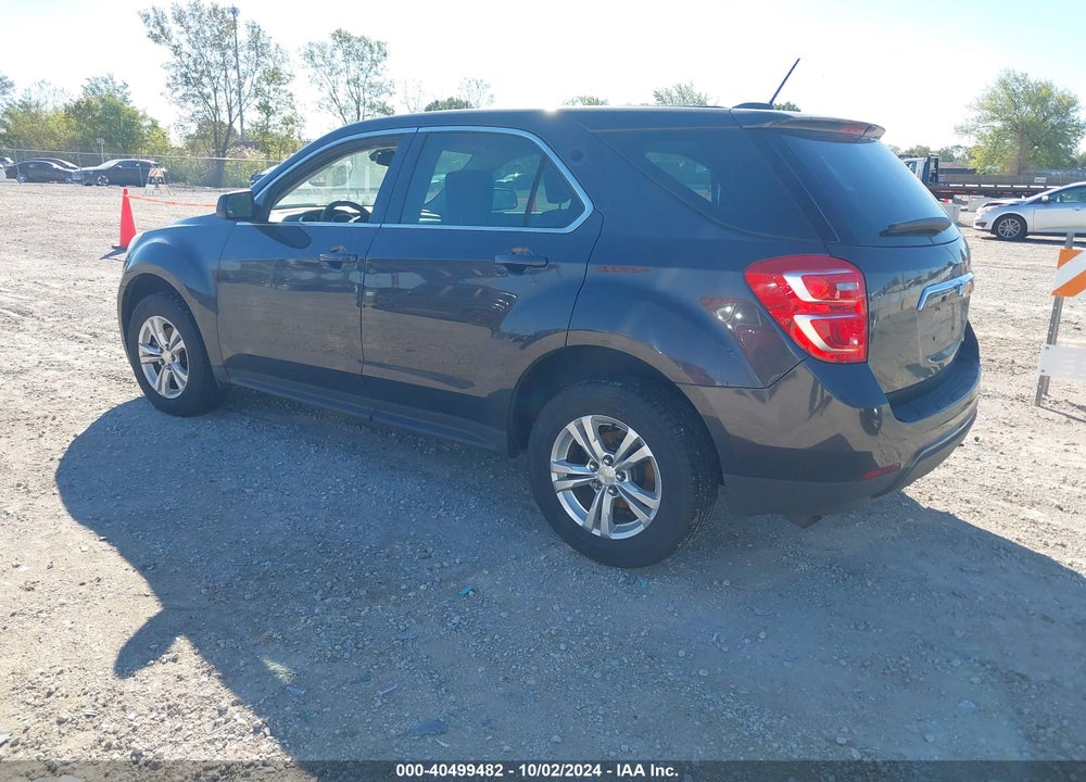 2016 CHEVROLET EQUINOX LS VIN: 2GNALBEKXG6321778