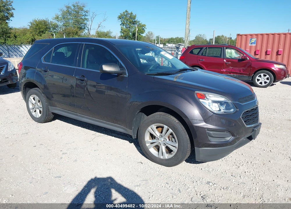 2016 CHEVROLET EQUINOX LS VIN: 2GNALBEKXG6321778