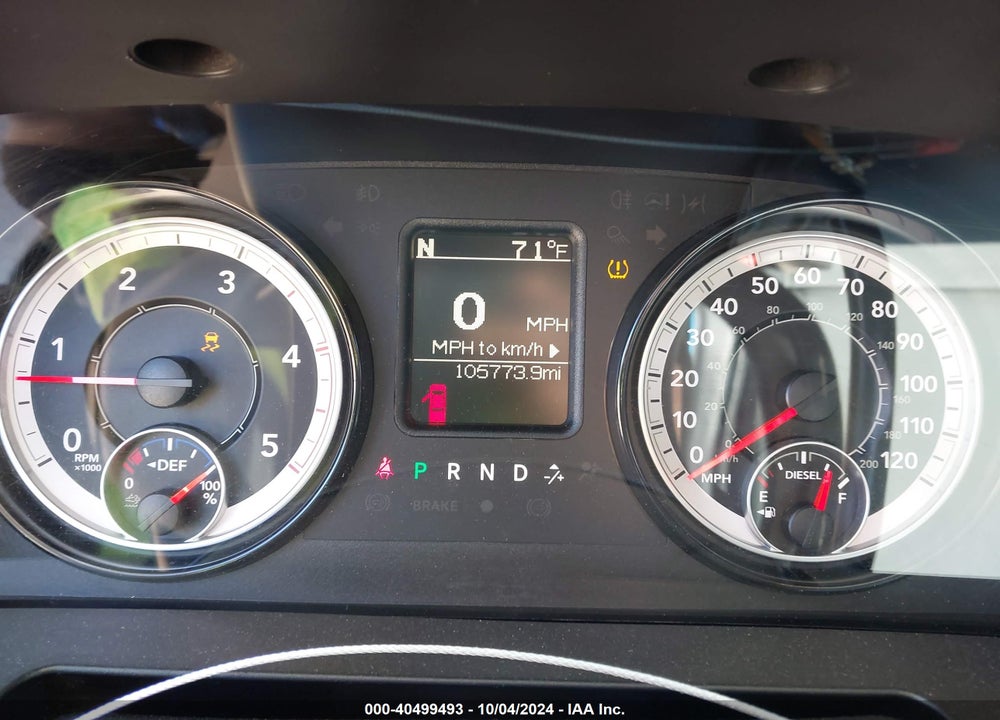 2018 RAM 2500 VIN: 3C6UR5CL0JG108407