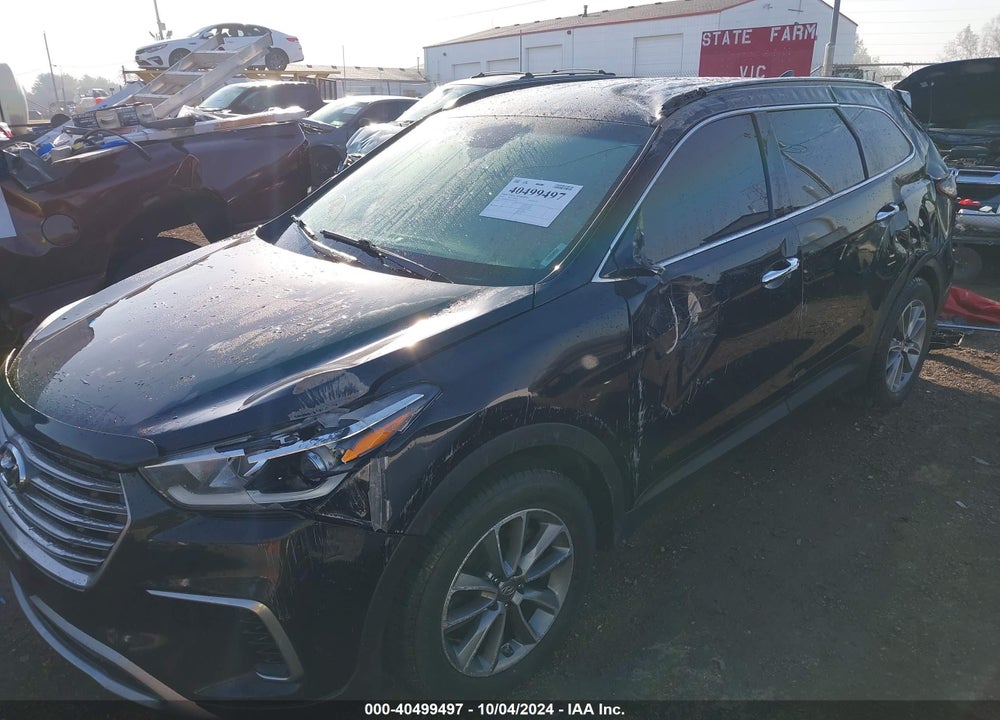 2017 HYUNDAI SANTA FE SE VIN: KM8SMDHF3HU212470