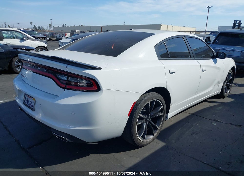 2018 DODGE CHARGER SXT RWD VIN: 2C3CDXBG7JH337402