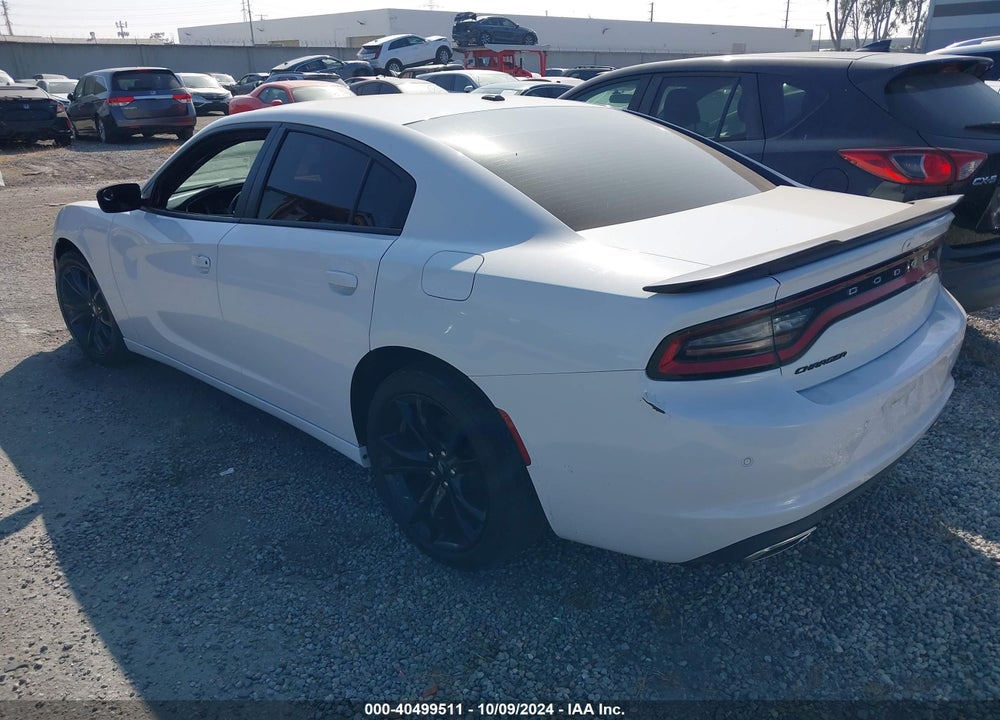 2018 DODGE CHARGER SXT RWD VIN: 2C3CDXBG7JH337402