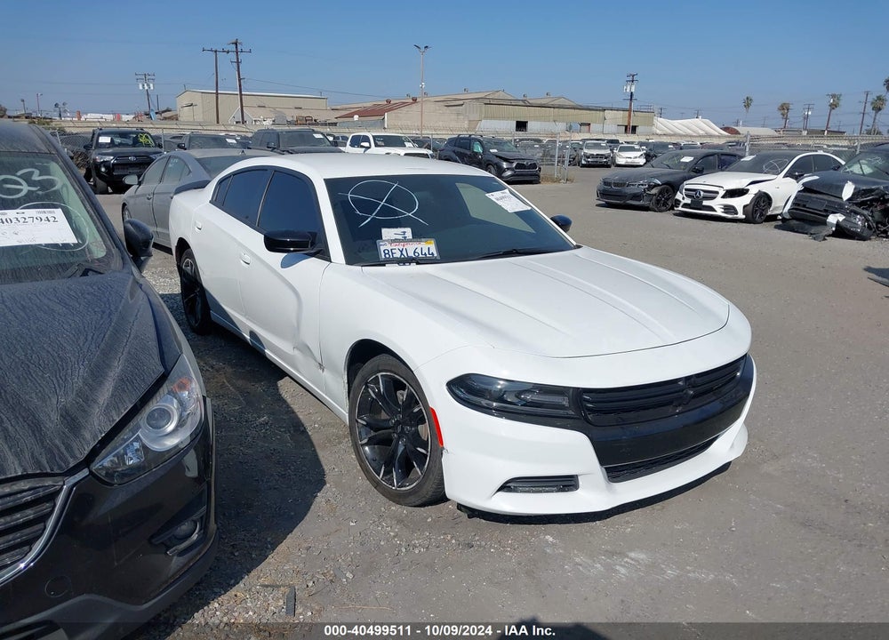 2018 DODGE CHARGER SXT RWD VIN: 2C3CDXBG7JH337402