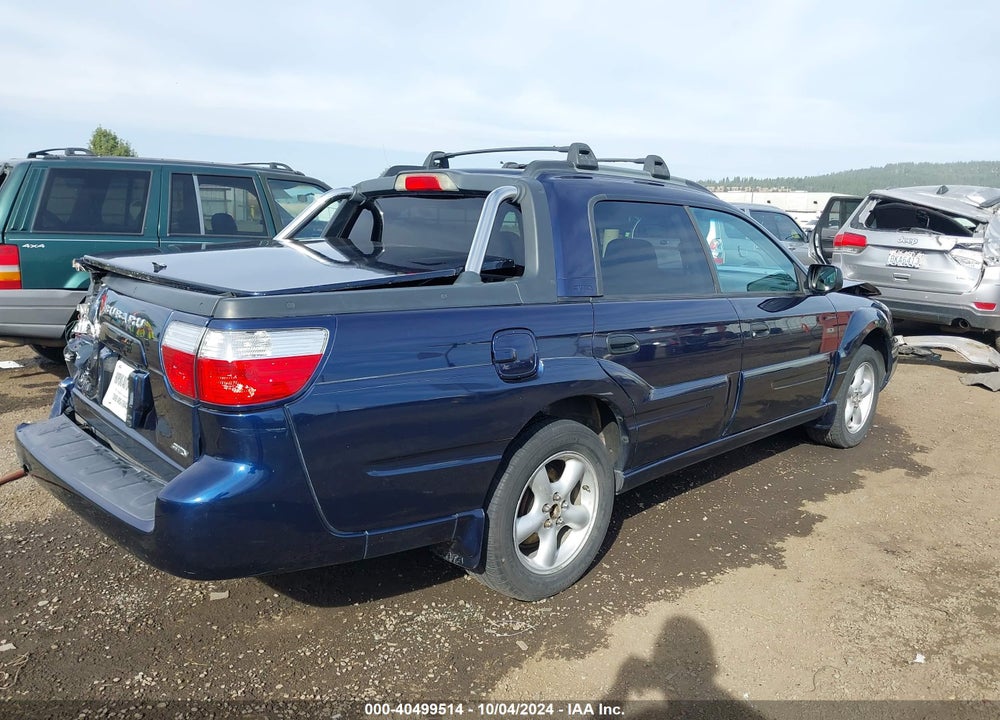 2005 SUBARU BAJA SPORT VIN: 4S4BT62C557102933