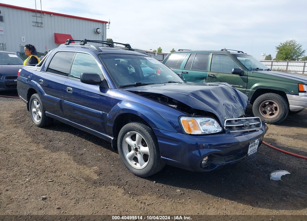 2005 SUBARU BAJA SPORT VIN: 4S4BT62C557102933