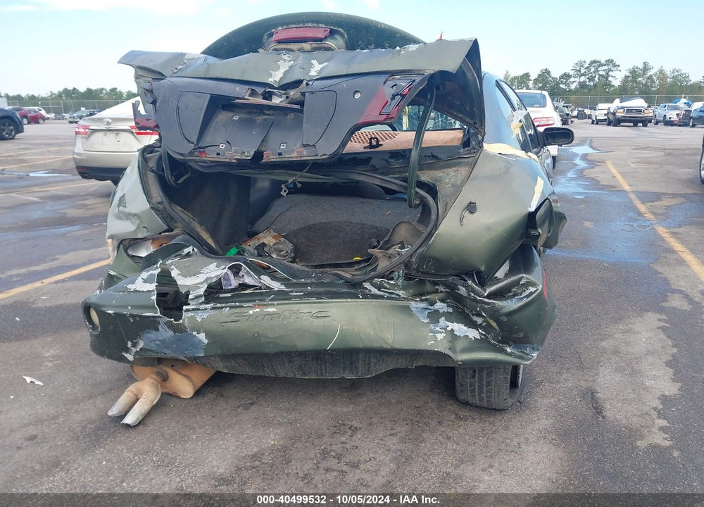 2000 PONTIAC SUNFIRE SE VIN: 1G2JB1249Y7338749