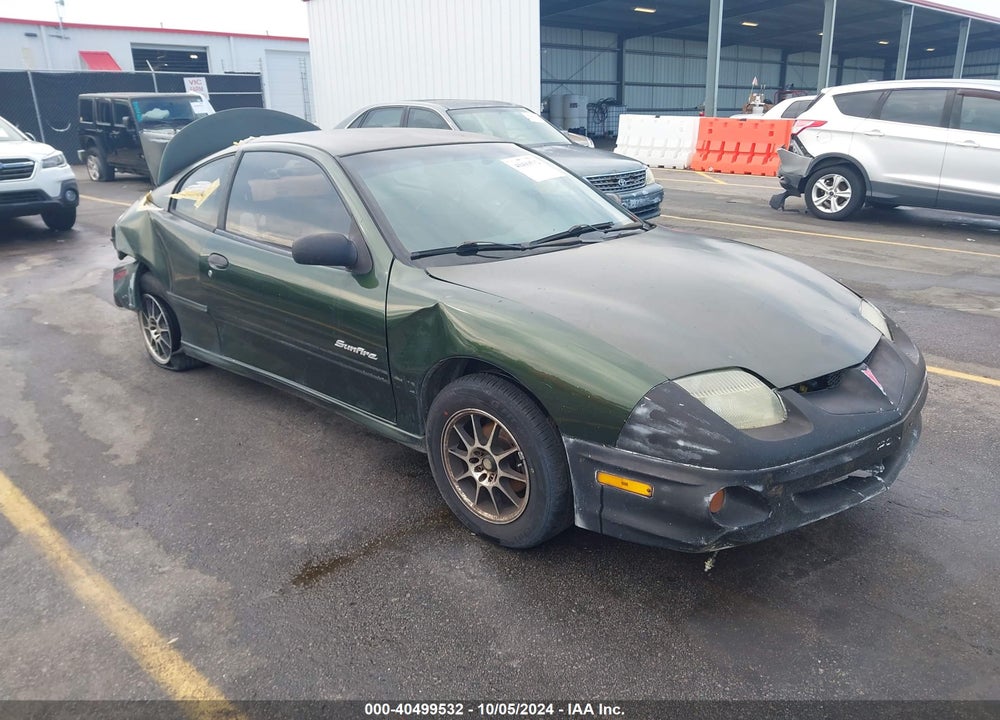2000 PONTIAC SUNFIRE SE VIN: 1G2JB1249Y7338749