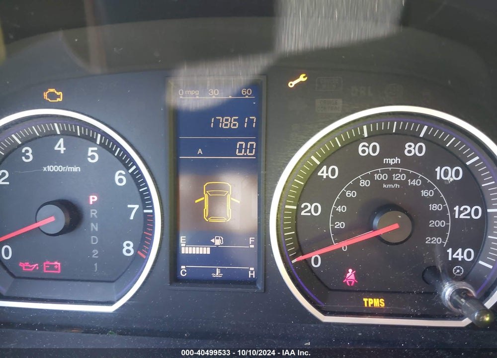 2010 HONDA CR-V VIN: 3CZRE3H39AG705282