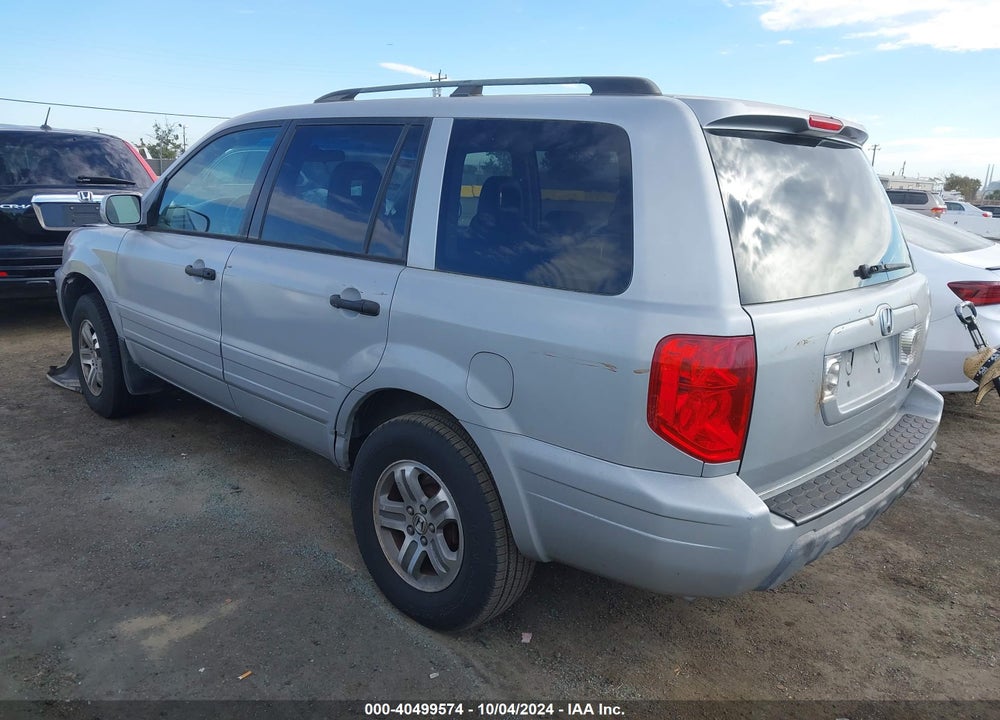 2003 HONDA PILOT EX-L VIN: 2HKYF18723H567486