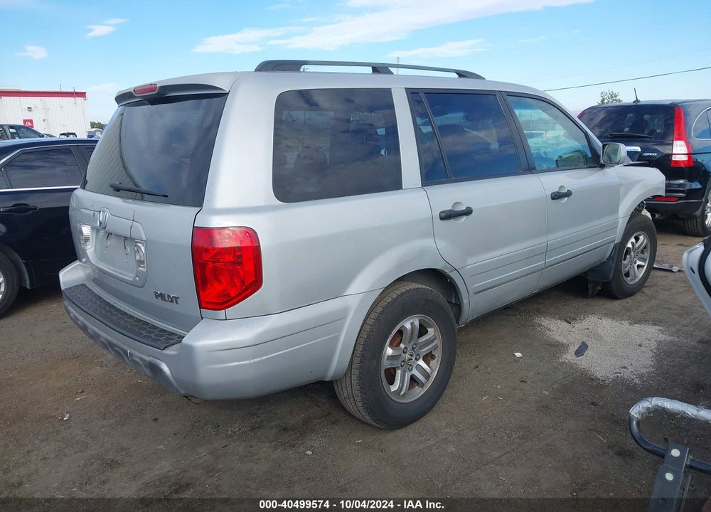 2003 HONDA PILOT EX-L VIN: 2HKYF18723H567486