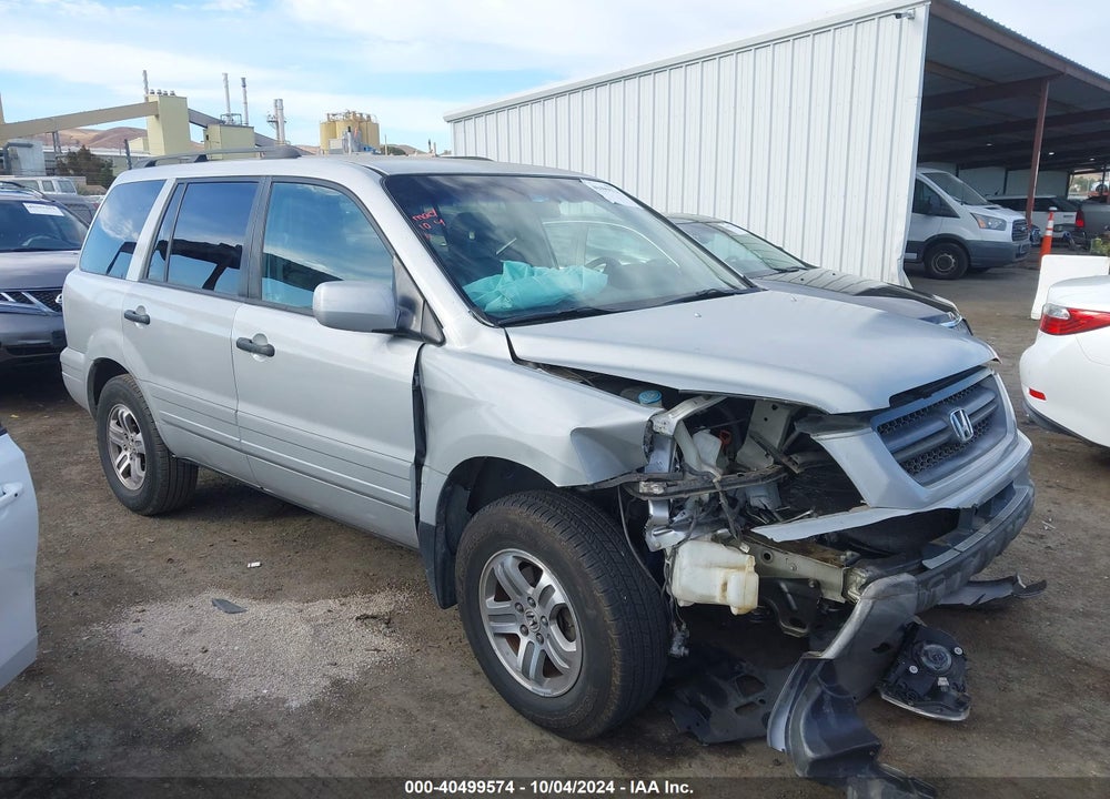2003 HONDA PILOT EX-L VIN: 2HKYF18723H567486
