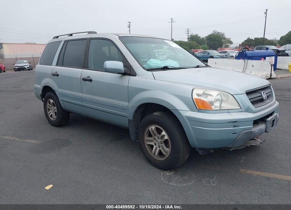 2003 HONDA PILOT EX-L VIN: 2HKYF18553H596947