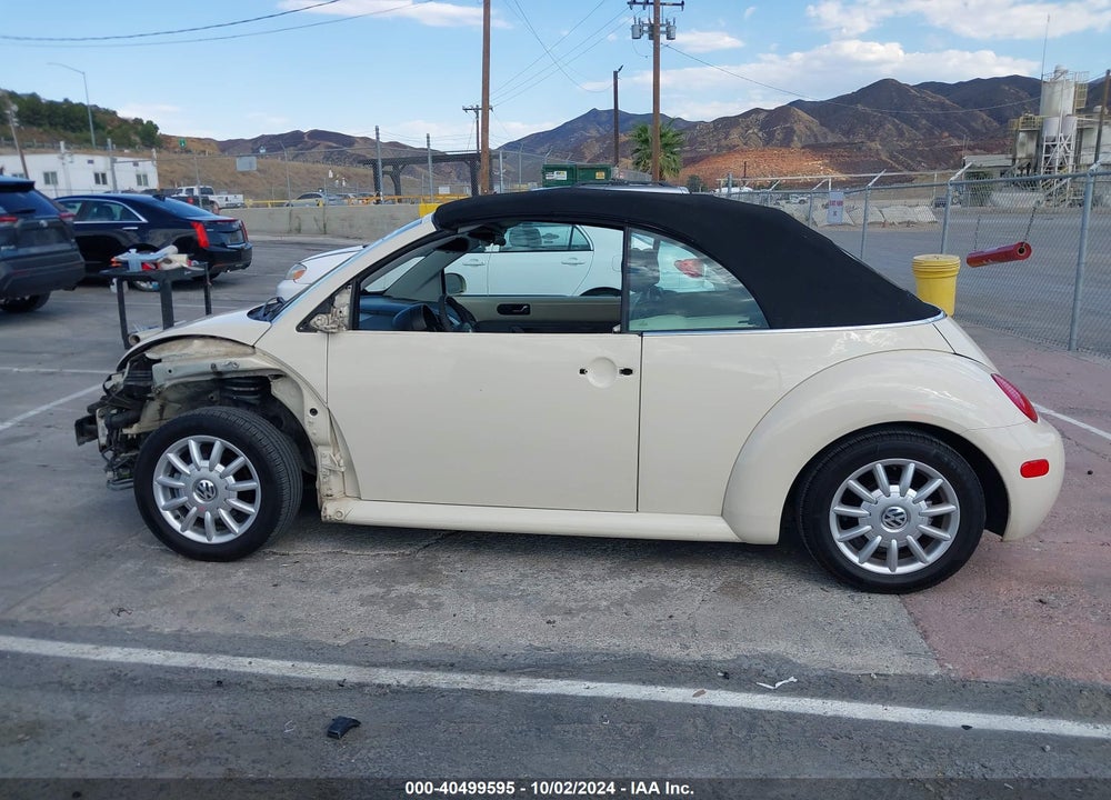 2004 VOLKSWAGEN NEW BEETLE GLS VIN: 3VWCM21YX4M309153