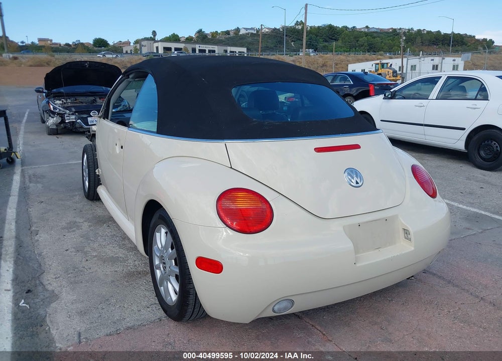 2004 VOLKSWAGEN NEW BEETLE GLS VIN: 3VWCM21YX4M309153