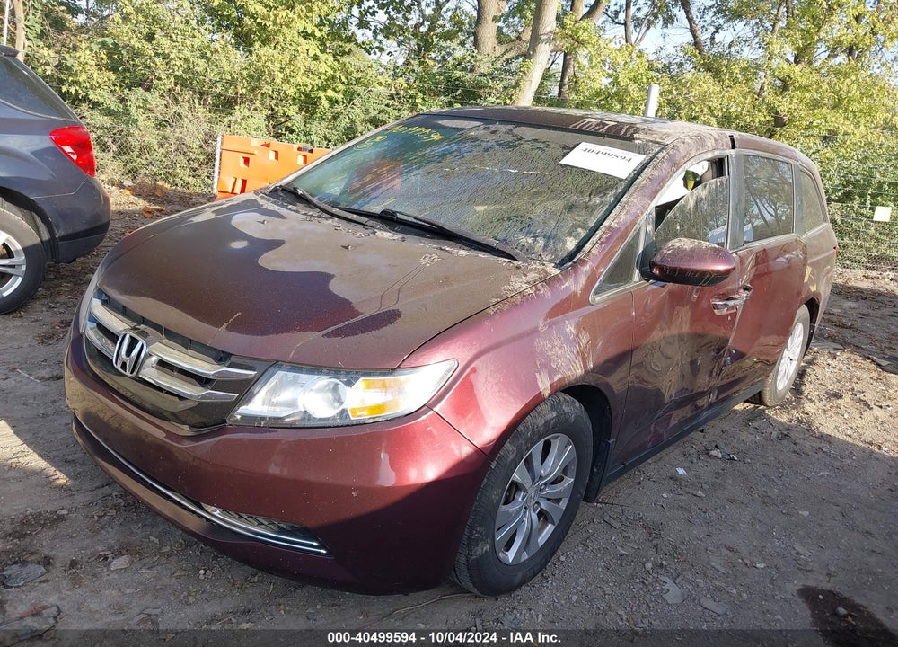 2015 HONDA ODYSSEY EX-L VIN: 5FNRL5H63FB064161
