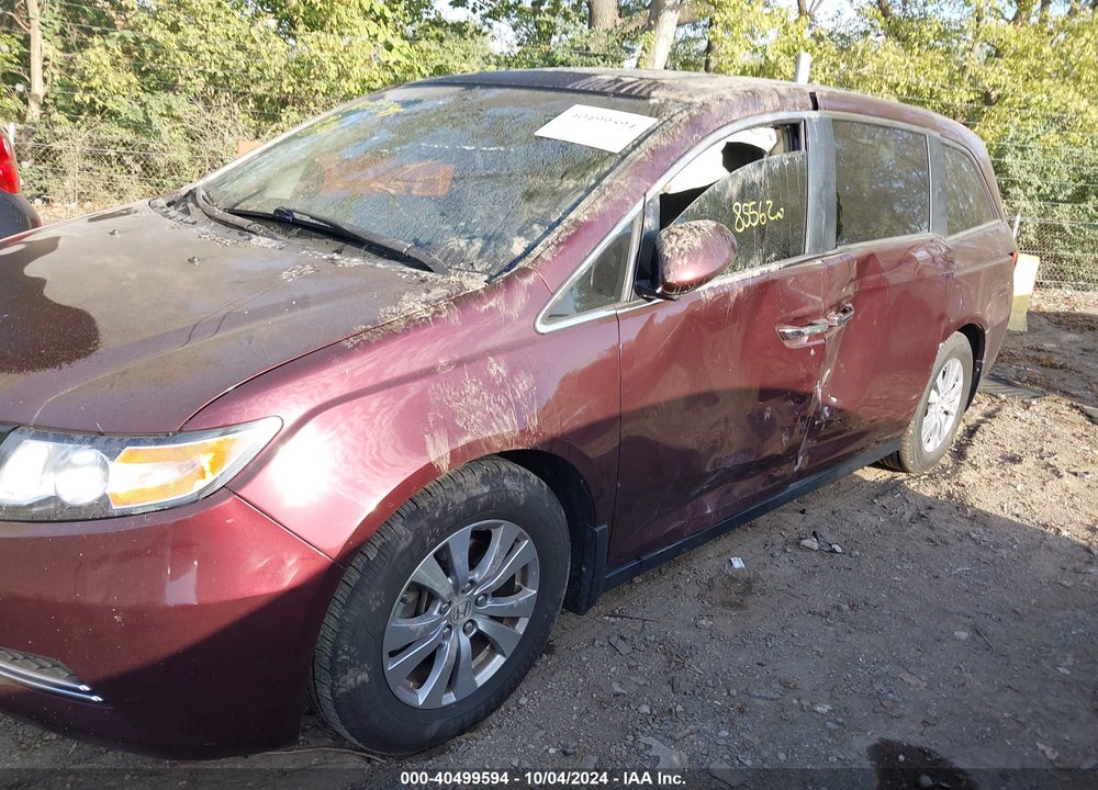 2015 HONDA ODYSSEY EX-L VIN: 5FNRL5H63FB064161