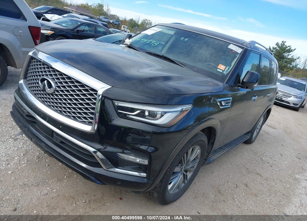 2021 INFINITI QX80 LUXE AWD VIN: JN8AZ2AE2M9270496