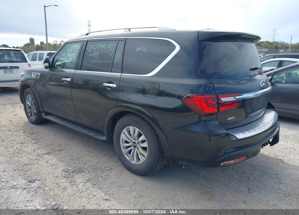 2021 INFINITI QX80 LUXE AWD VIN: JN8AZ2AE2M9270496