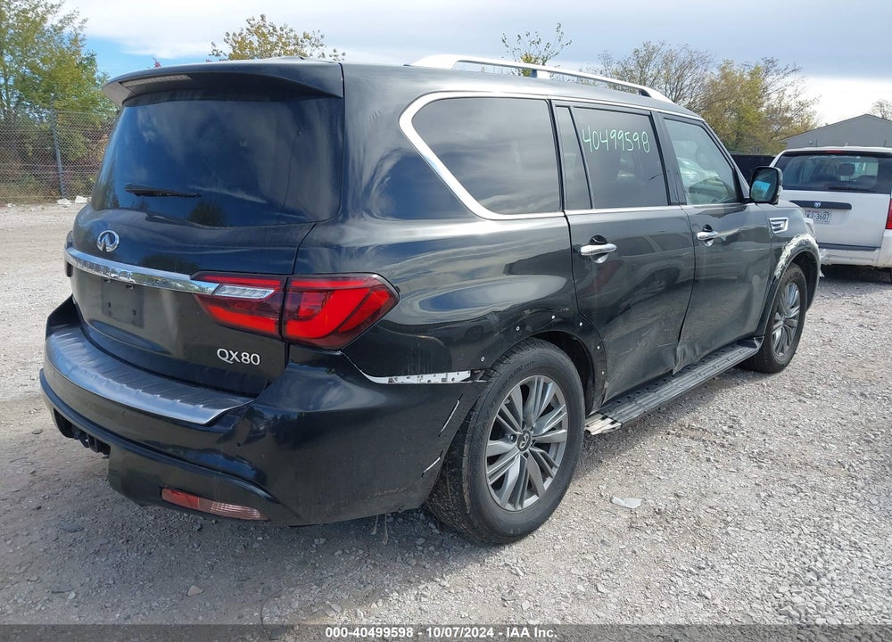 2021 INFINITI QX80 LUXE AWD VIN: JN8AZ2AE2M9270496