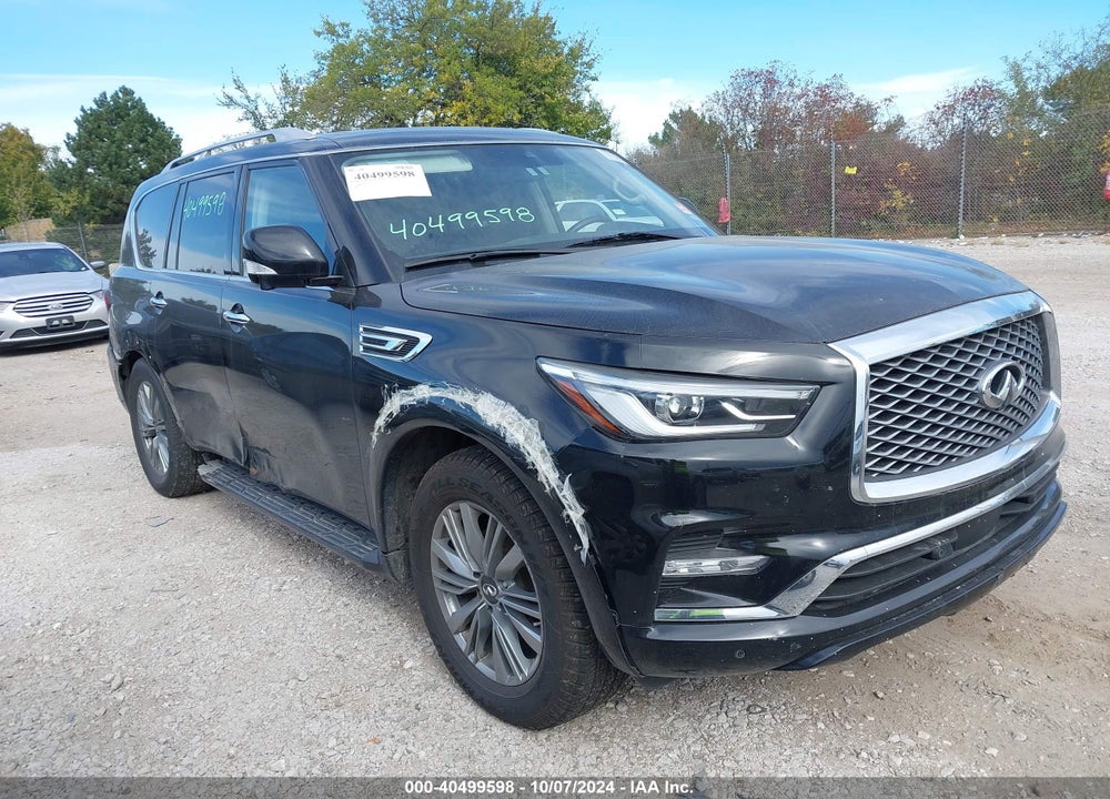 2021 INFINITI QX80 LUXE AWD VIN: JN8AZ2AE2M9270496