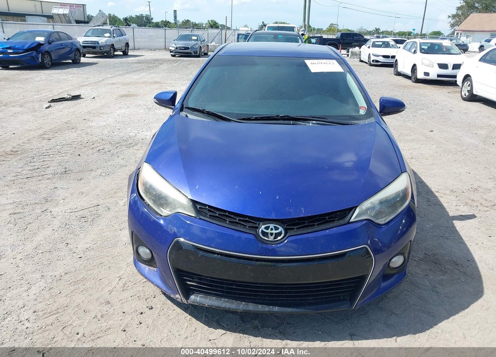 2015 TOYOTA COROLLA S PLUS VIN: 2T1BURHE3FC422537