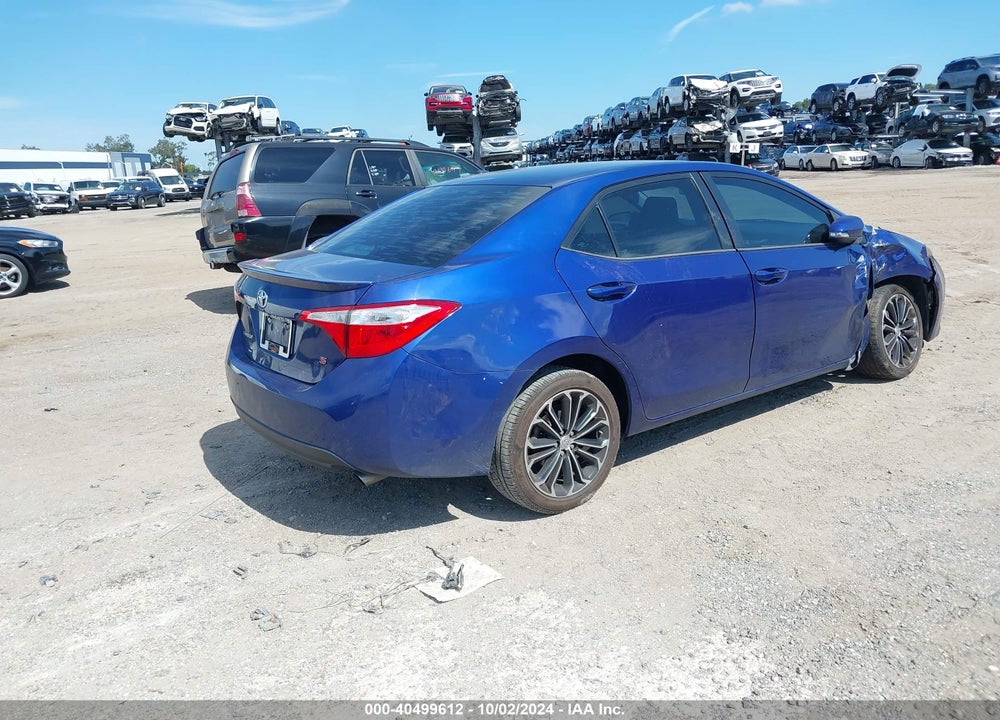2015 TOYOTA COROLLA S PLUS VIN: 2T1BURHE3FC422537