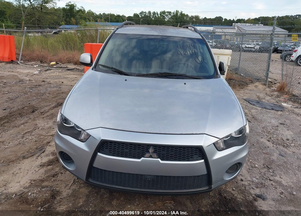 2010 MITSUBISHI OUTLANDER ES VIN: JA4AS2AW3AZ001552