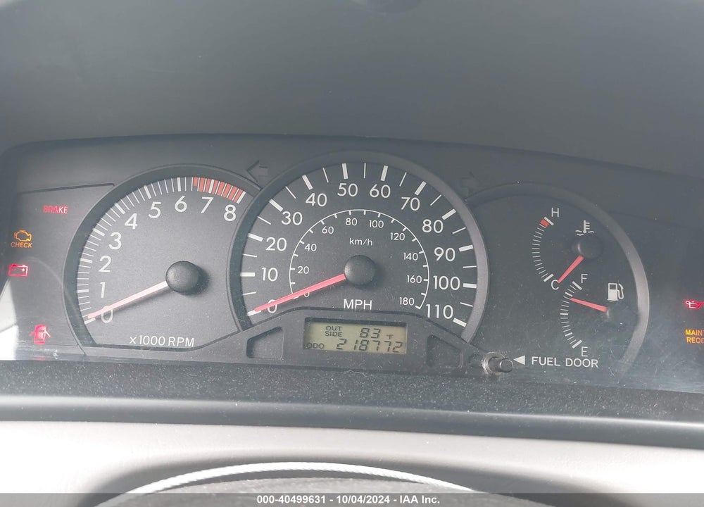 2005 TOYOTA COROLLA CE VIN: 2T1BR32E65C492085
