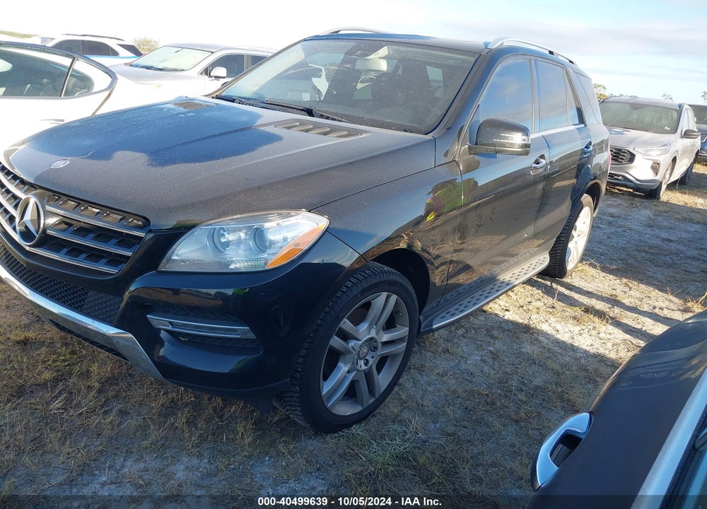 2014 MERCEDES-BENZ ML 350 VIN: 4JGDA5JB2EA314791