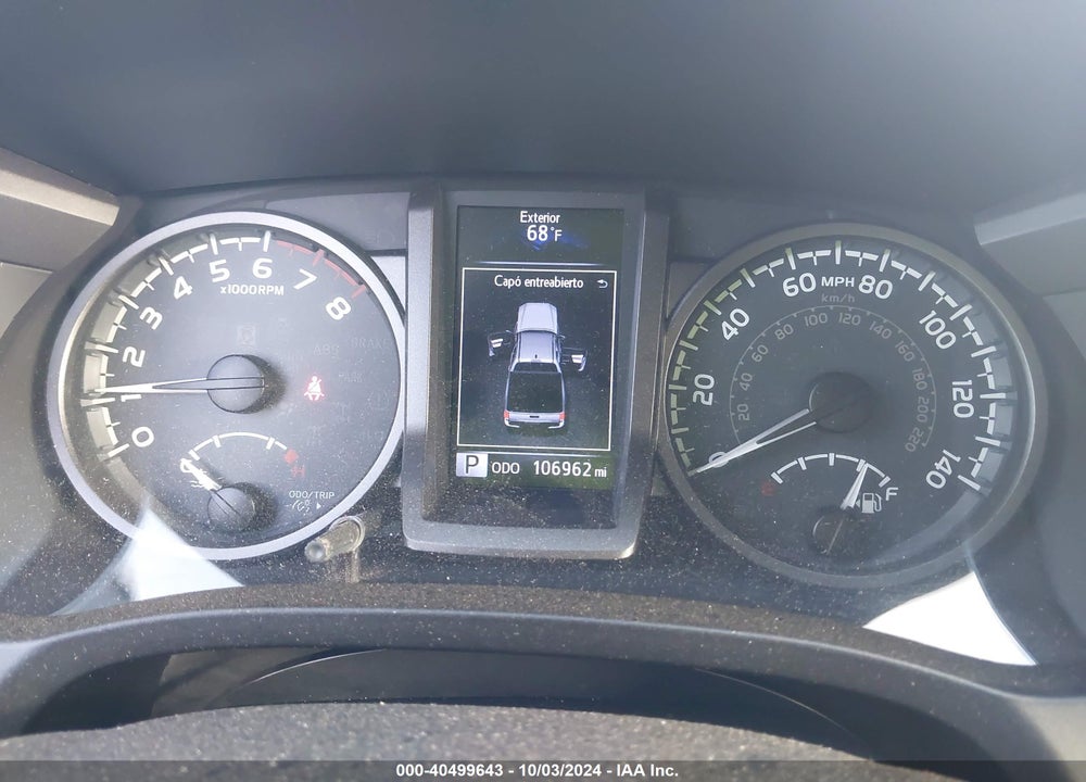 2019 TOYOTA TACOMA TRD OFF ROAD VIN: 3TMAZ5CN6KM091273